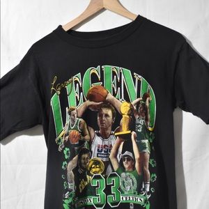 VINTAGE Larry Bird Championship T shirt